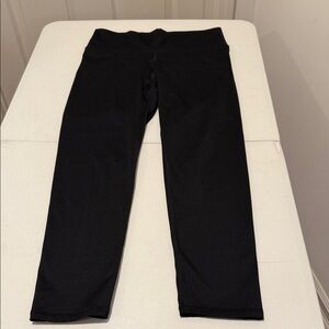 Fabletics Womens Size M Black Powerhold High Waisted Leggings size Medium